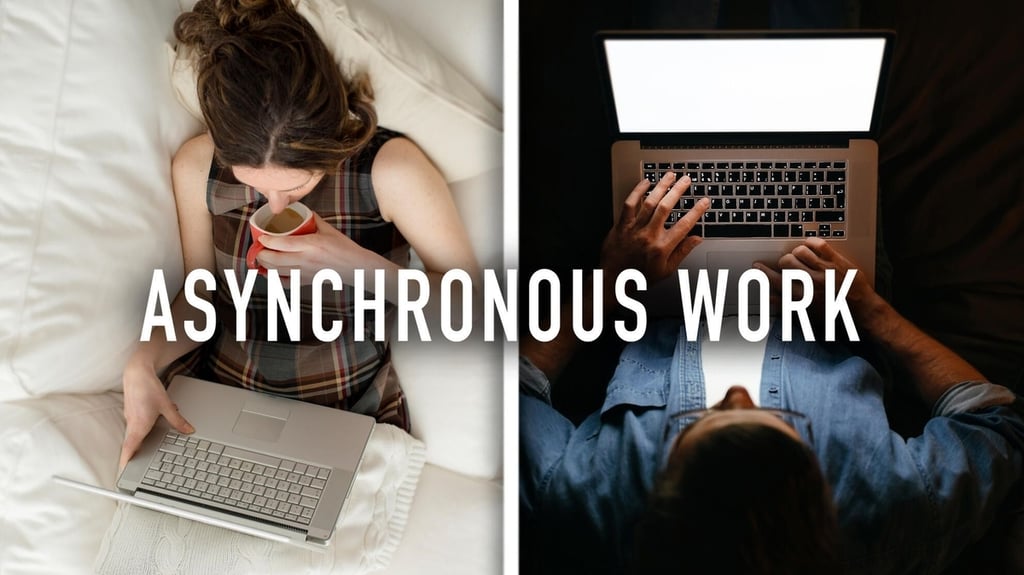 Asynchronous working is more than just working from home