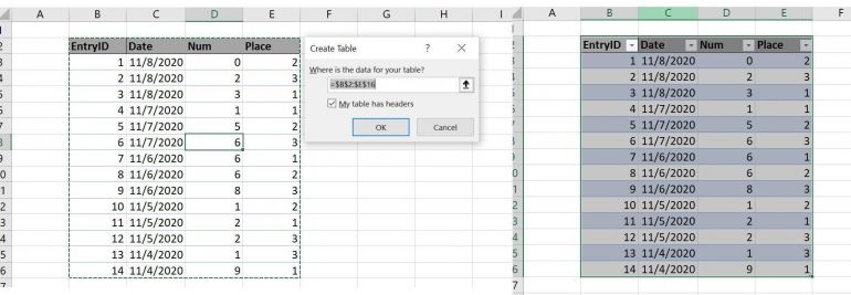 6 shortcuts for working with Table objects in Excel - TechRepublic