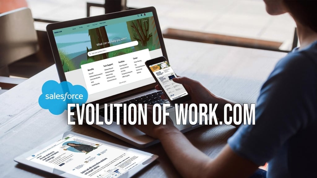How Salesforce is evolving Work.com into an employee relationship and IT service management tool