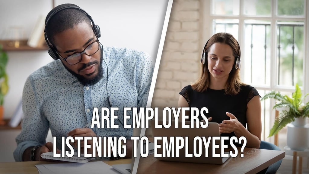 CXOs are listening to staff feedback but not acting on it, study says