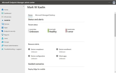 How to create a configuration profile in Microsoft Endpoint Manager ...