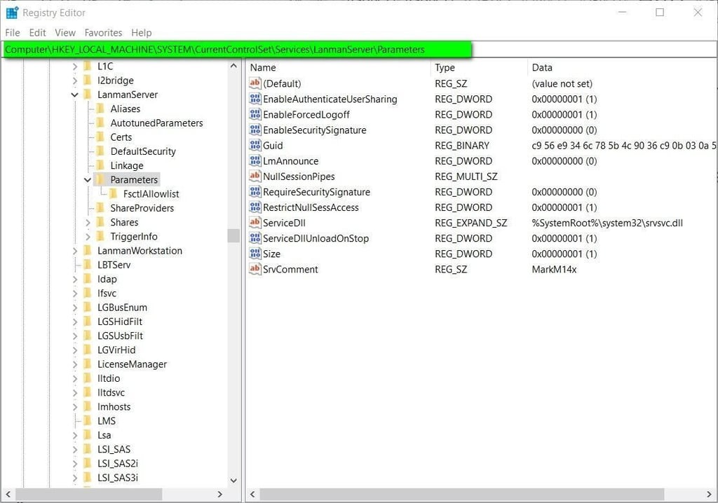 How to improve network speed in Windows 10 by increasing IRPStackSize
