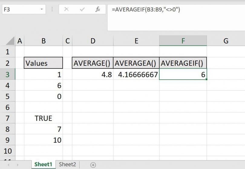 How to do more advanced averaging in Excel | TechRepublic