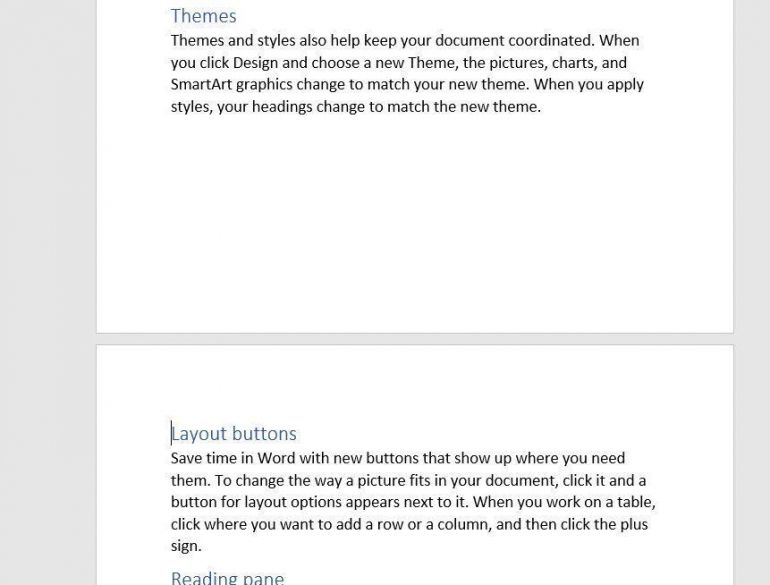 How to keep lines and paragraphs together on the same page in Word