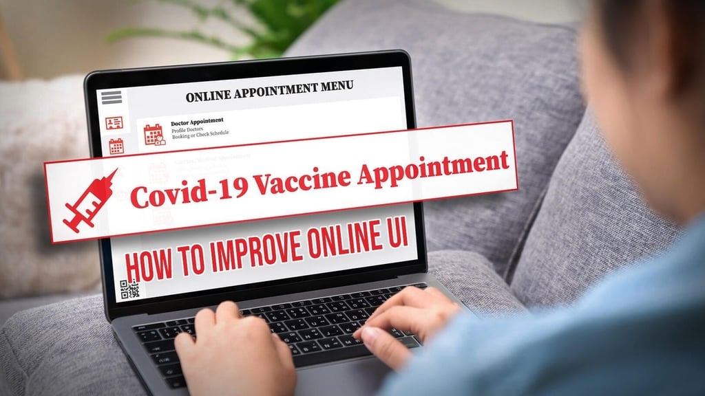 How to improve the UX of vaccine sign-up sites