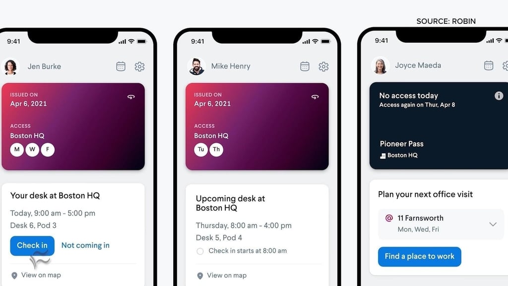 Robin CRO gives details on Office Pass app and Return to the Office Tracker research report