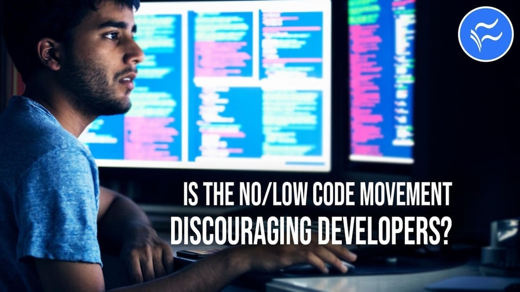 Is the low-code/no-code movement discouraging developers?