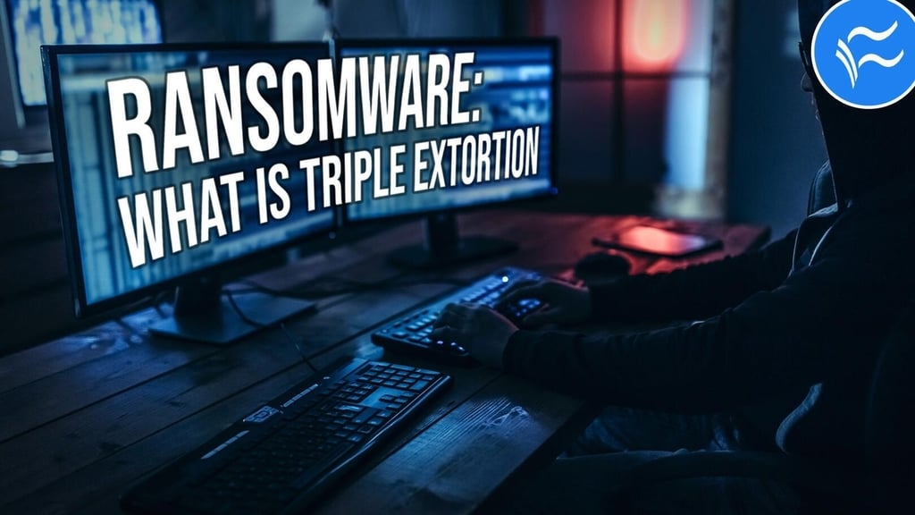 Triple-extortion is a new tool for ransomware attackers