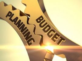 Budget planning concept