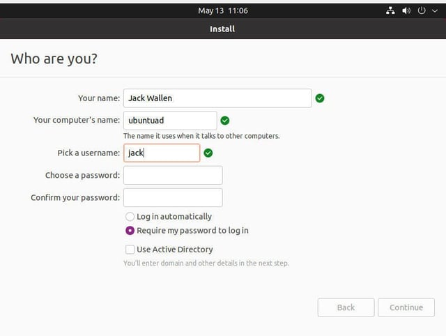 How to connect Ubuntu Linux Desktop 21.04 to an Active Directory domain