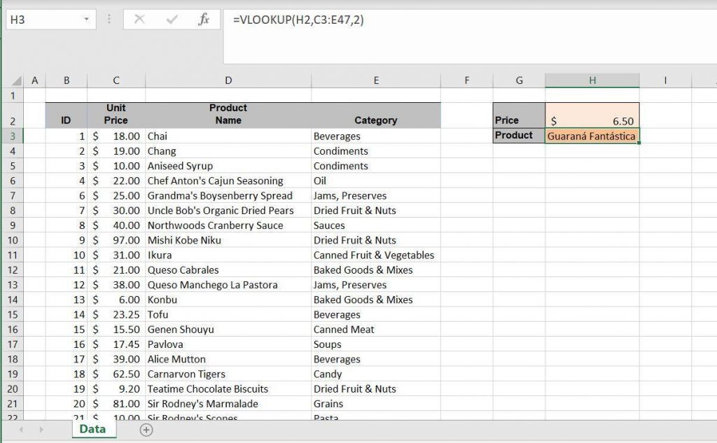 How to use VLOOKUP() to find the closest match in Excel TechRepublic