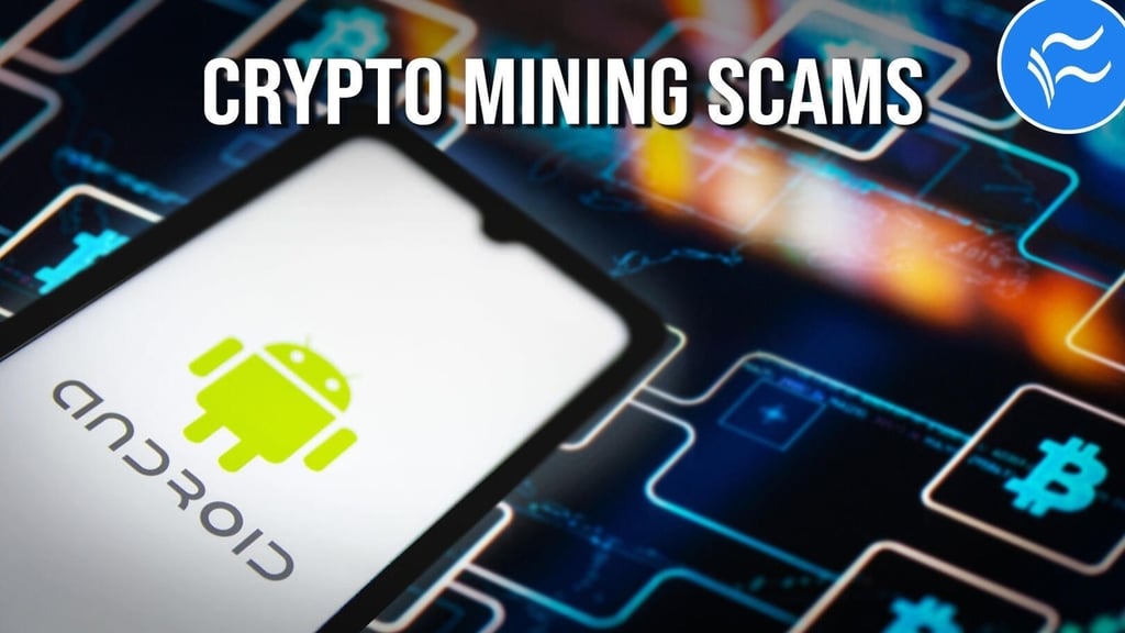 Cryptomining scams target Android app users