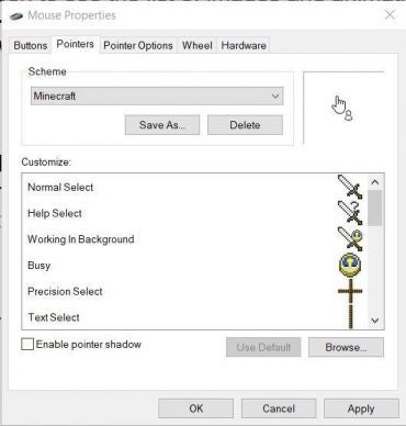 How to add a customized mouse cursor theme to Windows 10 | TechRepublic