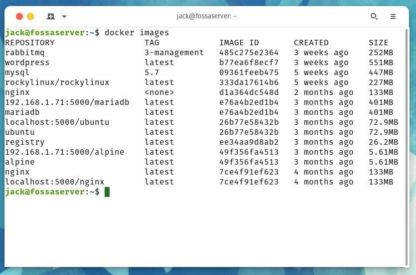 How to use Rocky Linux as a Docker container image
