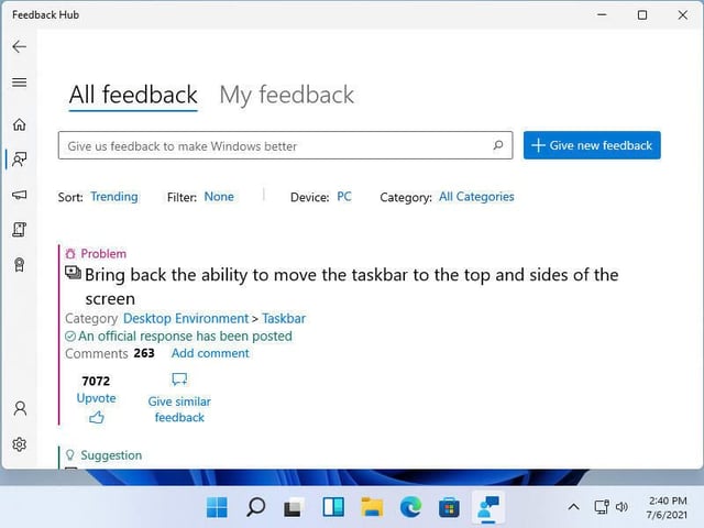 Feedback Hub