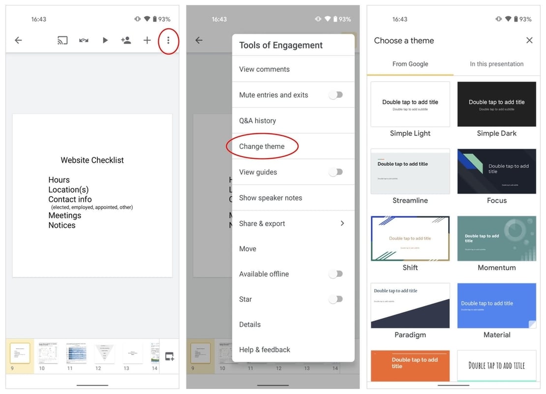 How to select, import and customize Google Slides themes - TechRepublic