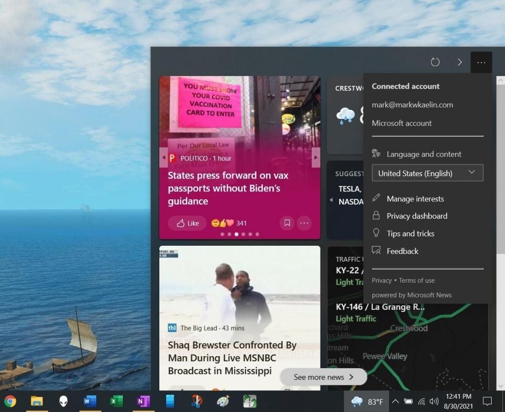 Windows 10: How To Turn Off Or Modify News And Interests In The Taskbar 