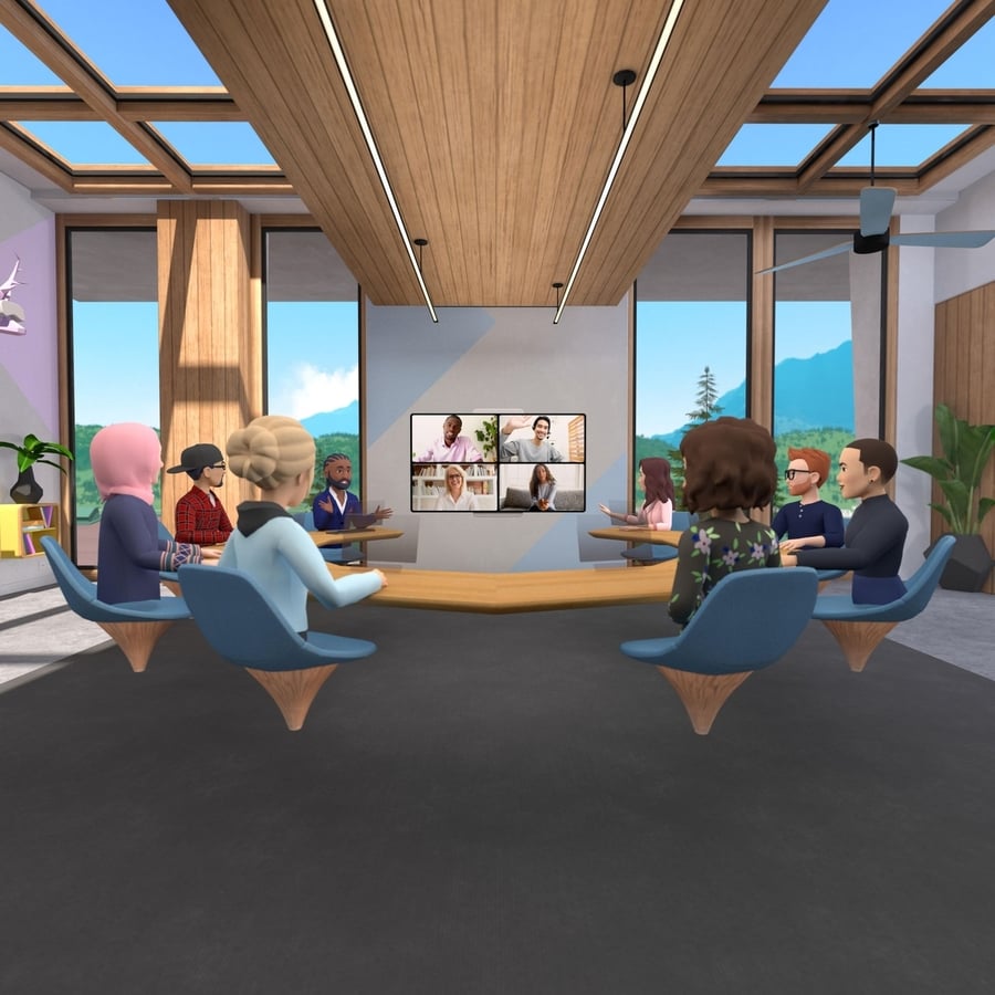 Facebook joins the virtual office space with Horizon Workrooms