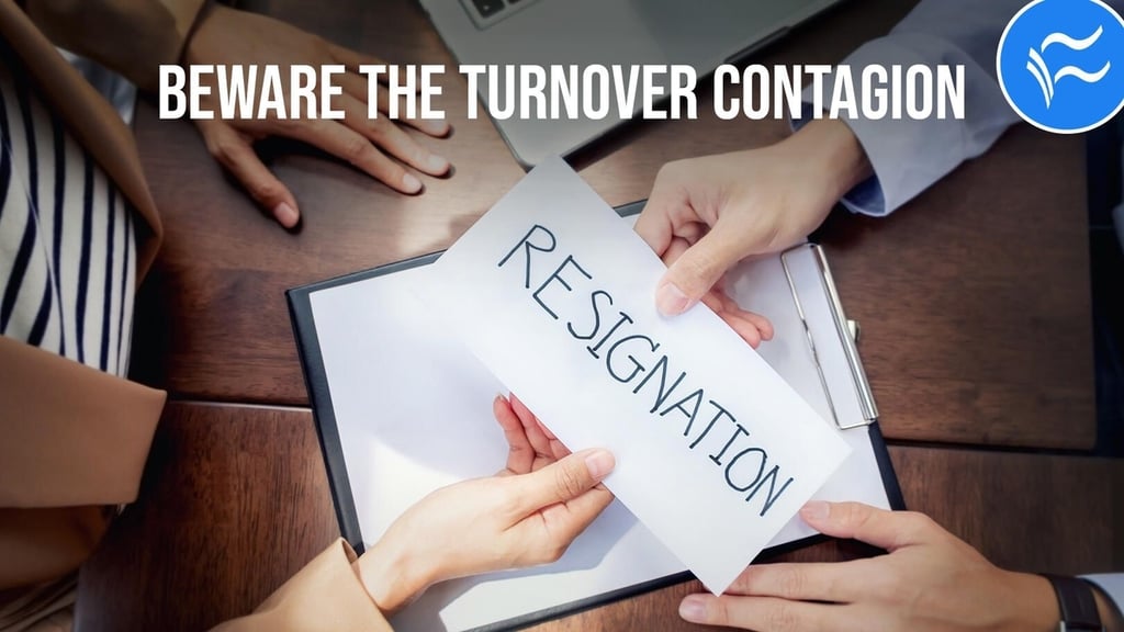 Keep workers from leaving by knowing who is unhappy with their jobs before they quit