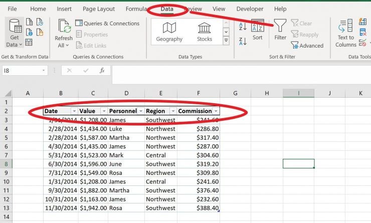 How to use the FILTER() dynamic array function in Excel | TechRepublic