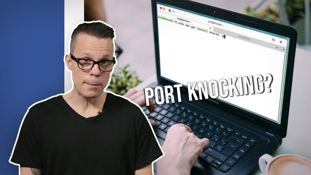 Secure SSH logins with knockd
