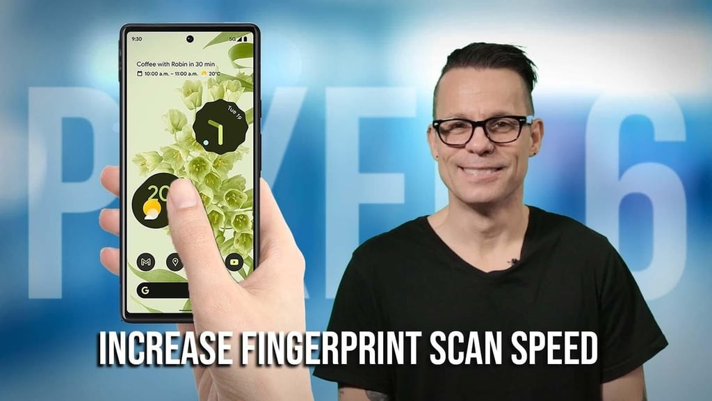 You can speed up the Pixel 6 and Pixel 6 Pro fingerprint scanner