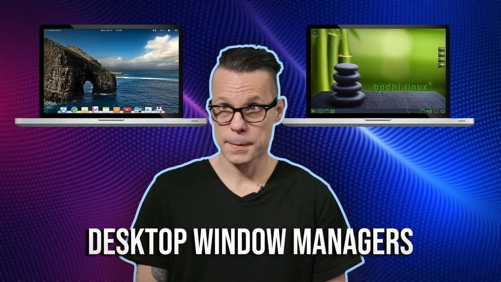 What’s the difference between a desktop environment and a window manager in Linux?