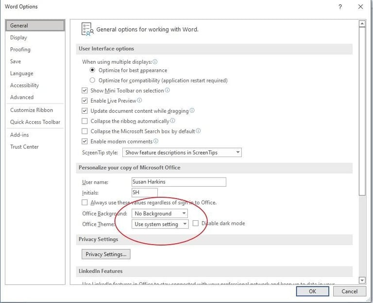 How to Enable Dark Mode in Microsoft 365 | TechRepublic
