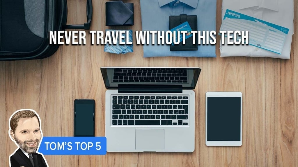 Travel tech accessories: Top 5