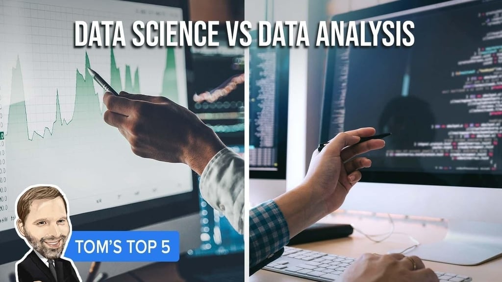 Ways to distinguish data science from data analysis: Top 5