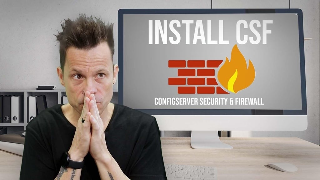 How to install the CSF firewall on Ubuntu Server