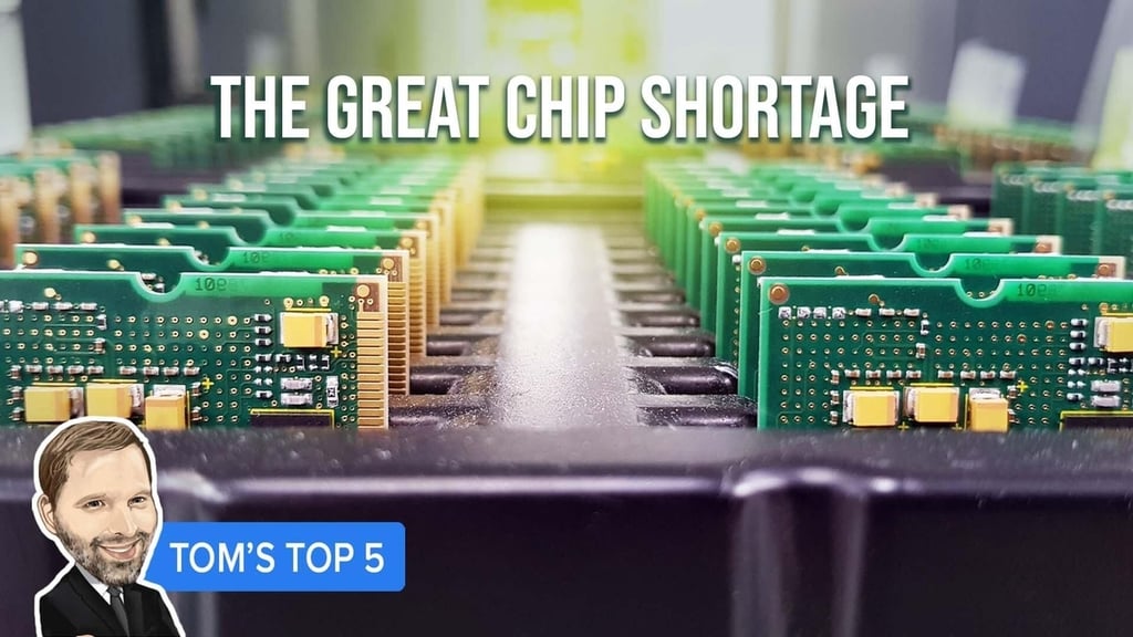 Things to know about the chip shortage: Top 5