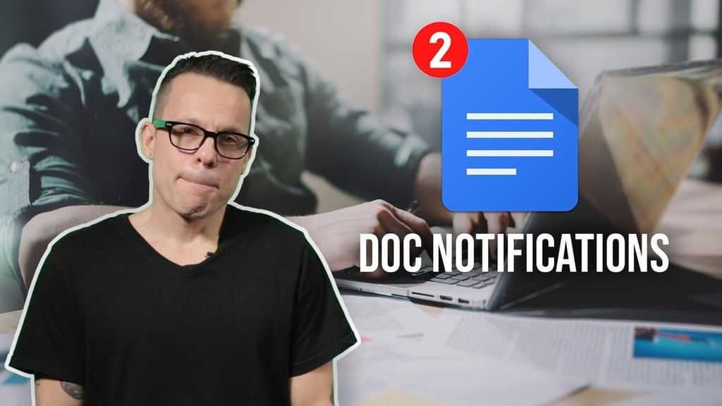 You can enable notifications for when anyone updates your Google Docs file