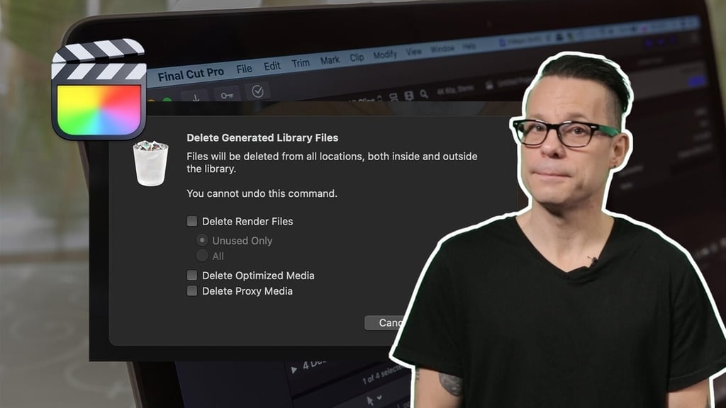 You can reclaim disk drive space taken up by Final Cut Pro libraries: Here’s how