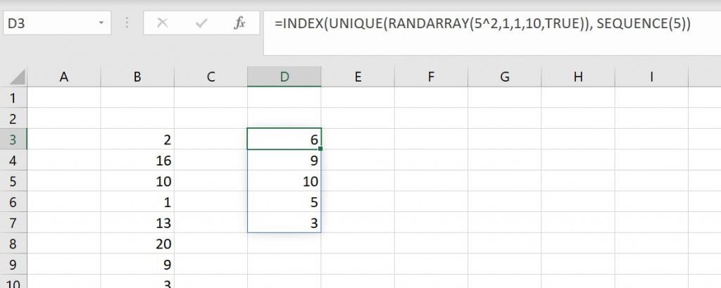 How To Generate Random Numbers With No Duplicates In Excel | TechRepublic