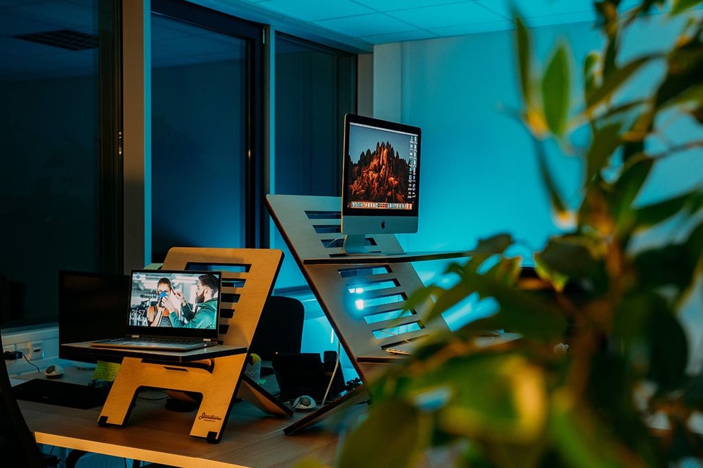 Work from home in comfort: Get a standing desk at home for a great low price