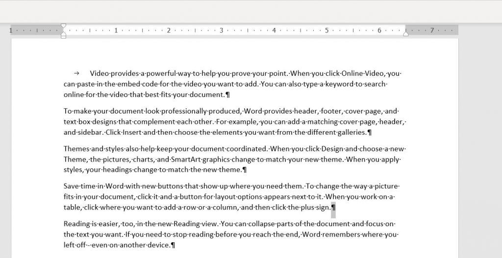 How To Remove Tabs Used To Indent Paragraphs In A Word Document 