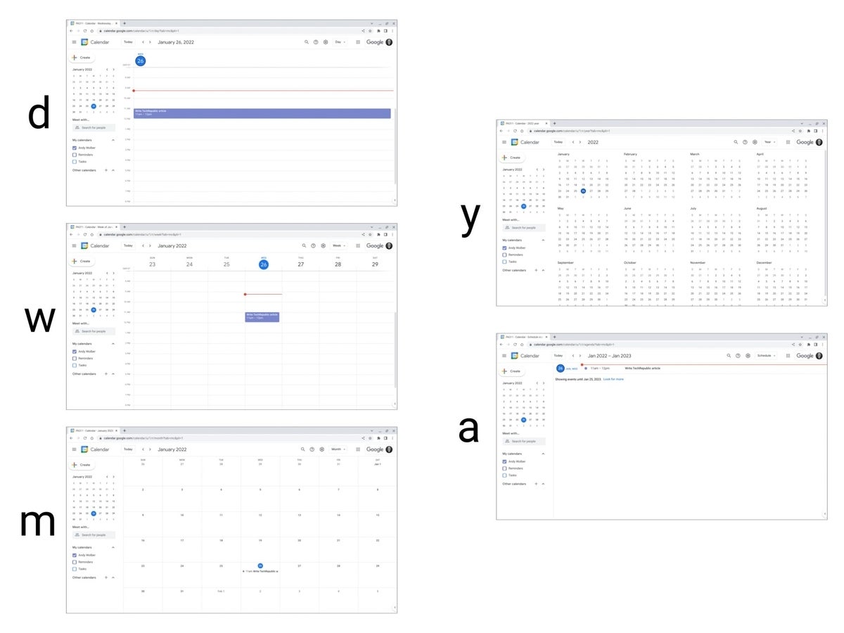 10 Google Calendar Keyboard Shortcuts You Should Start Using Now ...