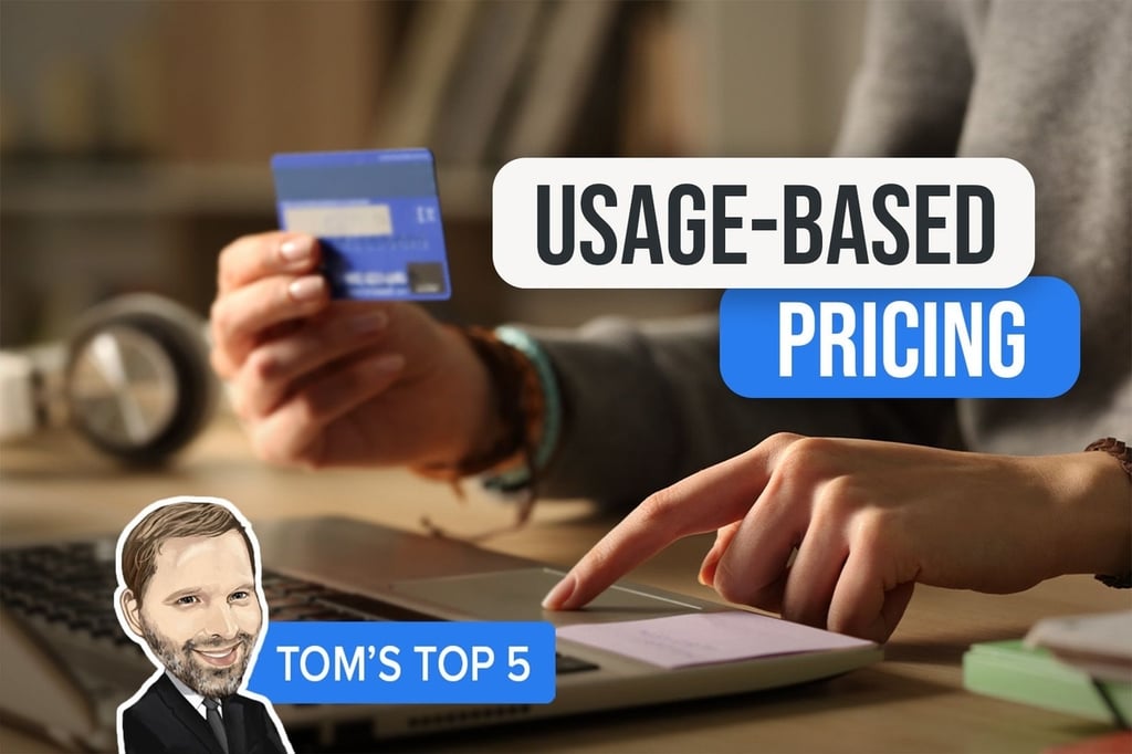 Things to know about usage-based pricing: Top 5