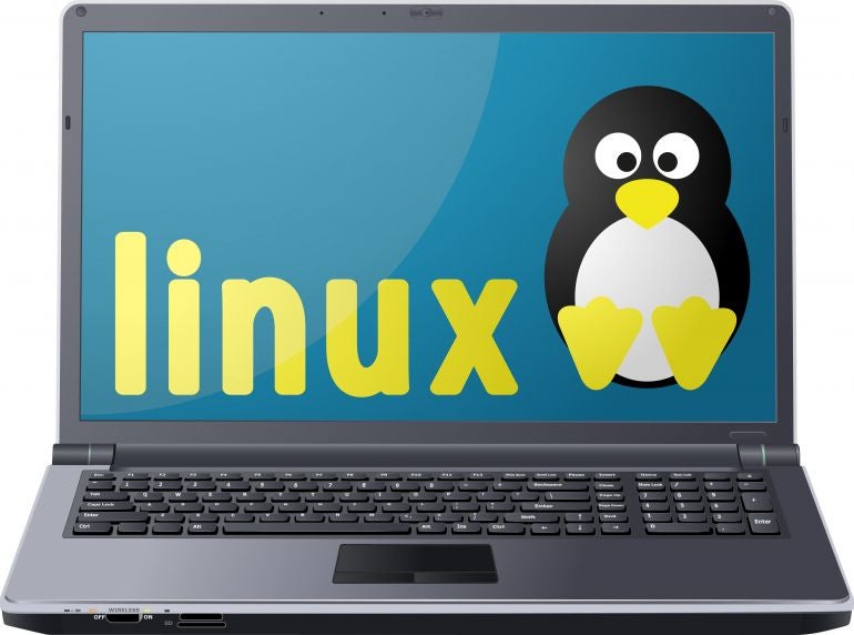 computer with operating system linux