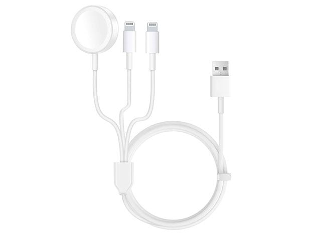 This 3-in-1 charging cable costs the same as a single Apple cable