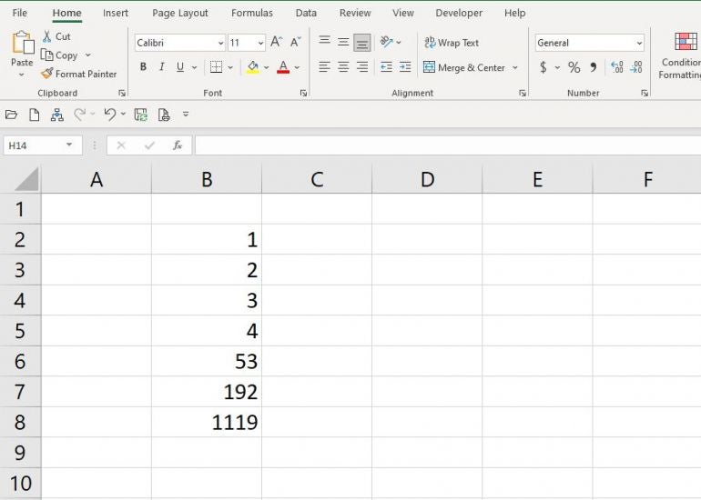 The SmartTag converts all the text values to real numbers instantly.