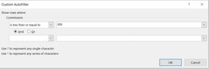 How to apply multiple filtering criteria by combining AND and OR ...