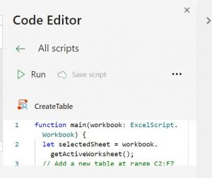 How to run script in Microsoft 365 Excel for the web | TechRepublic