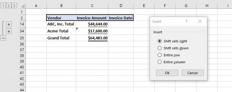 How to quickly make Excel subtotals stand out from the data | TechRepublic