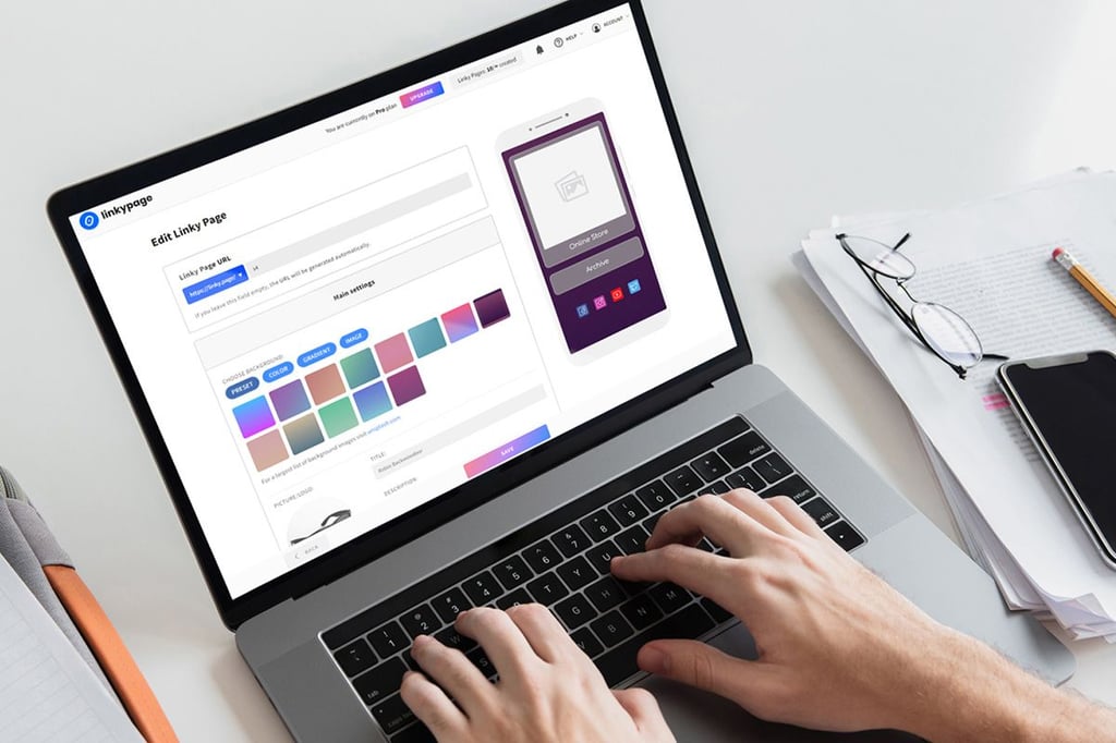 Manage your entire online presence with one page