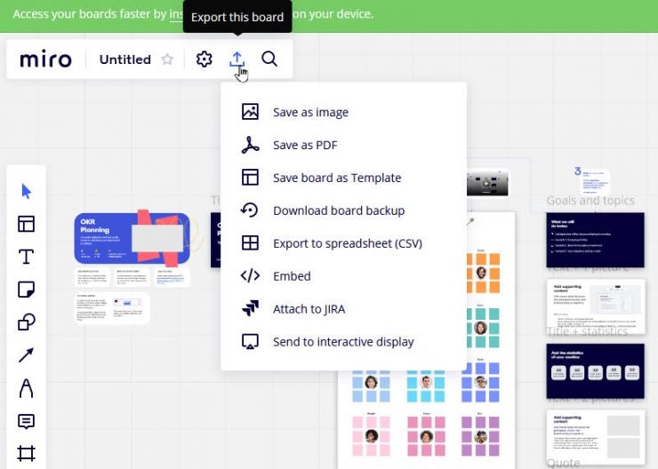 How To Use Miro As Your Whiteboard In A Virtual Meeting | TechRepublic