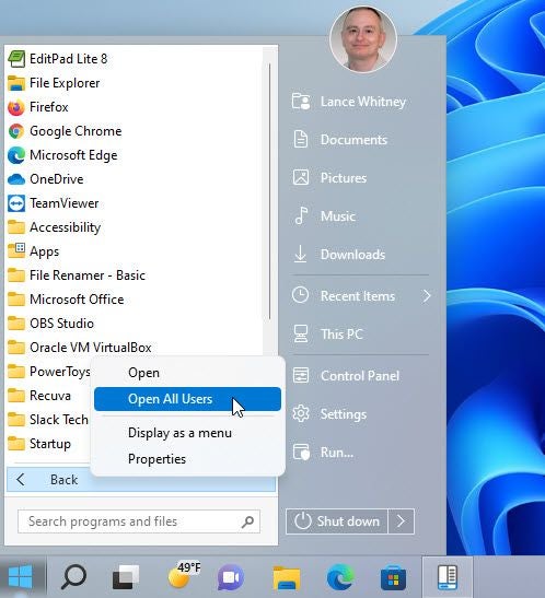 How to replace the Windows 11 Start menu with StartAllBack | TechRepublic