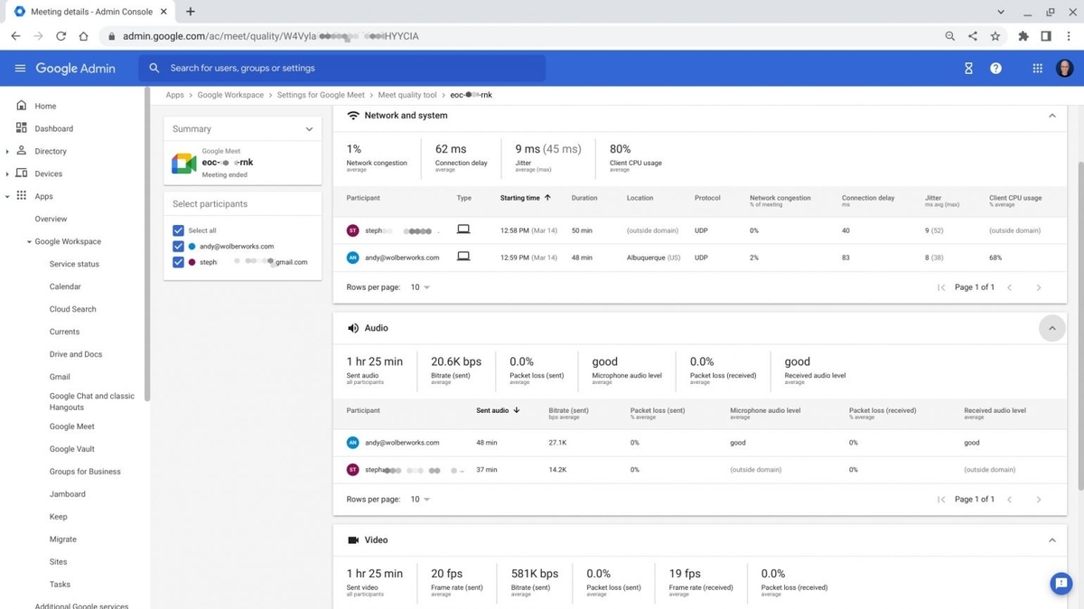 How to use the Google Meet quality tool to solve conferencing problems