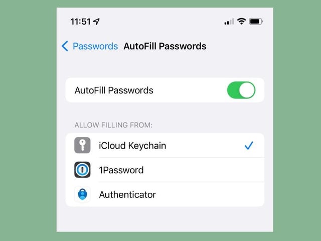 How to use AutoFill Passwords in iOS